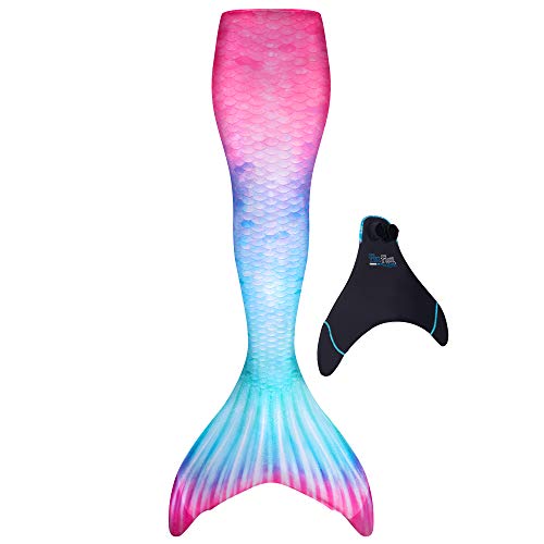 Fin Fun Limited Edition Mermaid Tail zum Schwimmen für Frauen, Teenager und Erwachsene mit Monoflosse, Small, Fiji Fantasy von Fin Fun
