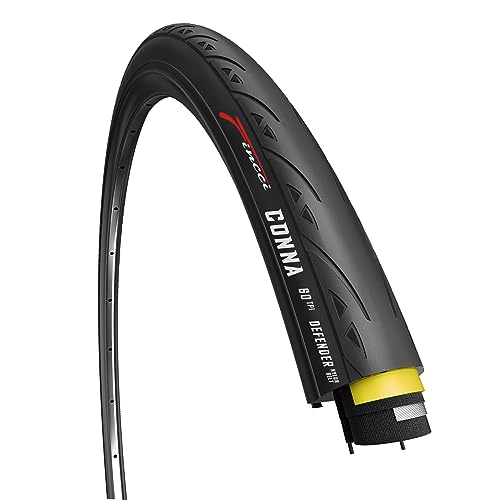 Fincci CONNA 700 x 23c 23-622 Reifen 60TPI mit 1mm Pannenschutz für Radrennen Straßenrennen Tourenrad von Fincci
