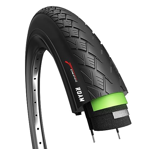 Fincci Roam 700 x 32c 32-622 Reifen mit 3 mm Pannenschutz für Elektrisches Straße Mountainbike MTB Hybrid Tourenrad Fahrrad von Fincci