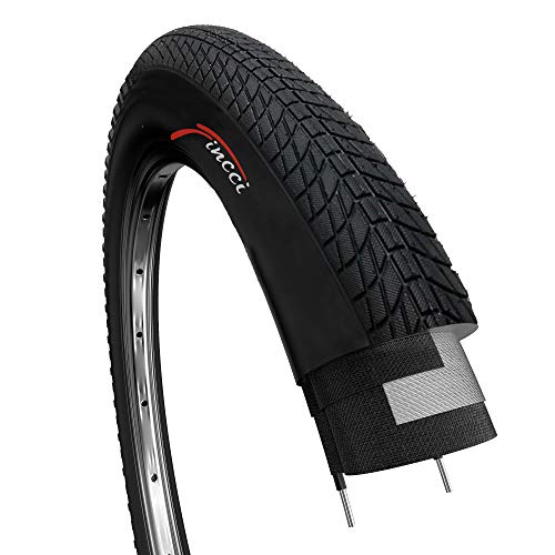 Fincci Reifen 20 x 1,75 Zoll Mantel 47-406 für BMX Fahrradmantel MTB oder Kinder Fahrrad 20x1.75 Fahrradreifen von Fincci