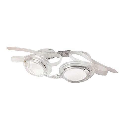 FINIS Goggles Lightning, Weiß, 21 x 8 x 5.5 cm von Finis
