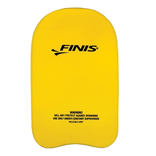 Finis Foam Kickboard, gelb, 18.5 x 11.5 Zoll von Finis