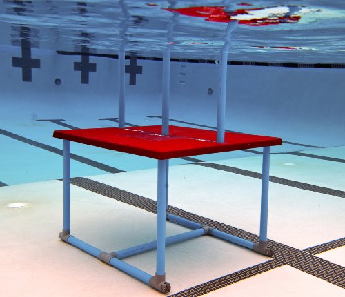 FINIS Kinder Training Equiptment Swim Teaching Platform, red, 1.2m x 1.1m, 1.05.107.98 von Finis