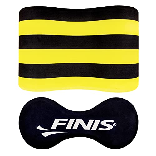Finis Foam Ages 12 Pull Buoy, Yellow/Black, one Size von Finis