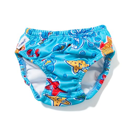 FINIS Kinder Swim Diaper Nappy Octopus, Blau, S von Finis