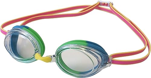 FINIS Unisex-Adult Clear/Pink Ripple Goggle, One Size von Finis