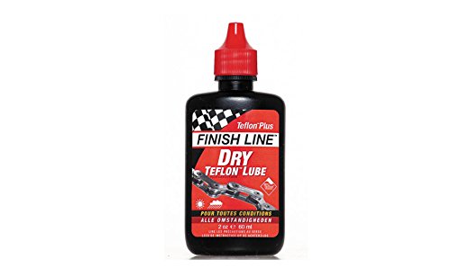 Finish Line Dry Lube (Teflon Plus), 2oz Sqz Btl Fahrradkettenschmiermittel, Schwarz von Finish Line