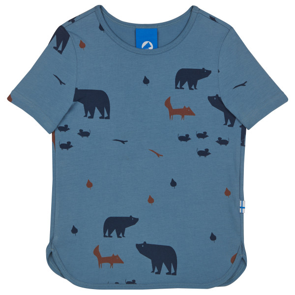 Finkid - Kid's Ilta - T-Shirt Gr 90/100 blau von Finkid