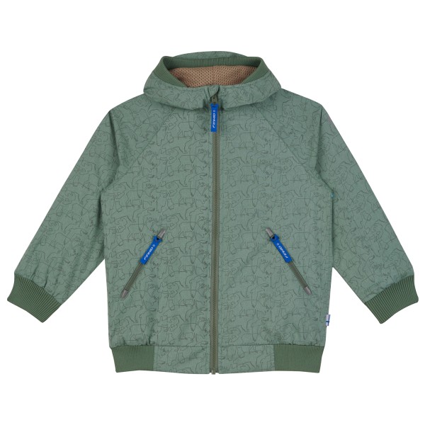 Finkid - Kid's Tallessa - Regenjacke Gr 120/130 türkis von Finkid