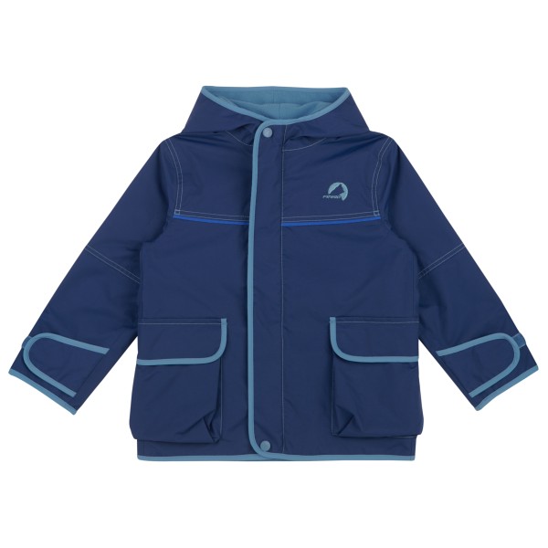 Finkid - Kid's Tuulis Eko - Regenjacke Gr 110/120 blau von Finkid