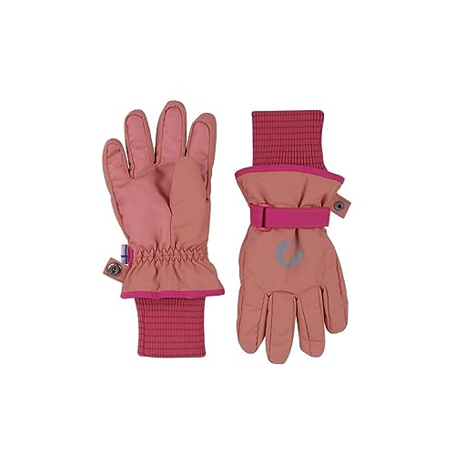 Finkid Kinder Pikkurilli Handschuhe, Terra Cotta- Raspberry, M von Finkid