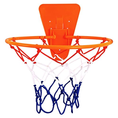 Fiorky Indoor-Basketball, geräuschlos, hochbelastbar, gedämpfter Dribbling-Basketball, leicht, for Verschiedene Indoor-Aktivitäten (orangefarbener Basketballkorb) von Fiorky