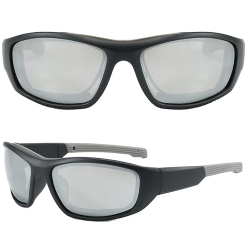 Fiorky Sportbrille, Sonnenbrille für Damen und Herren, Fahrradbrille, Anti-UV-Fahrradbrille, Ski-Sonnenbrille, schnelle Brille, bunte Fahrradbrille, Outdoor-Aktivitäten Sonnenbrille von Fiorky