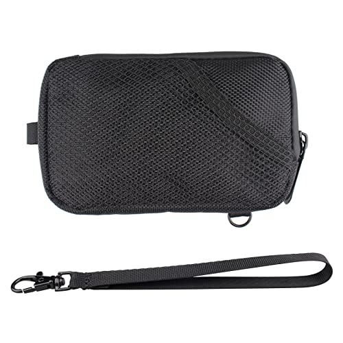 Firedog Geruchsdichte Tasche für Reisen, geruchsdichte Tasche im Taschenformat, schwarz, 12,7 x 7,6 cm von FIREDOG