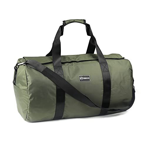 FIREDOG Geruchsdichte Reisetasche, große, geruchsdichte Tasche für Reisen, Grün , 19"x10.5"x10.5", Mit Schloss von FIREDOG