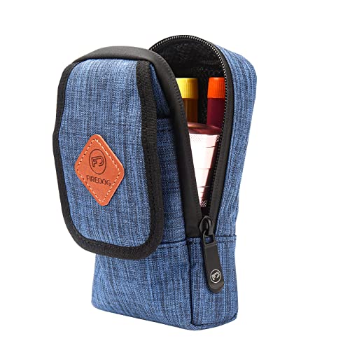FIREDOG Geruchsdichte Tasche, geruchsdichte Tasche, Hundegetestet, Mini-Umhängetaschen für Reisen, Aufbewahrung (Hellblau) von FIREDOG