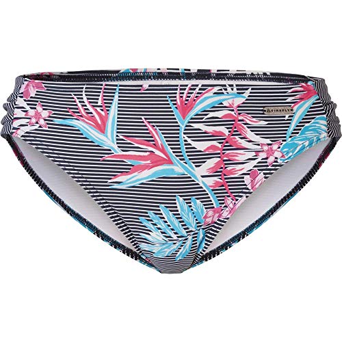 FIREFLY Damen Marla Bikini Hose, Flower/Stripes, 36 von FIREFLY