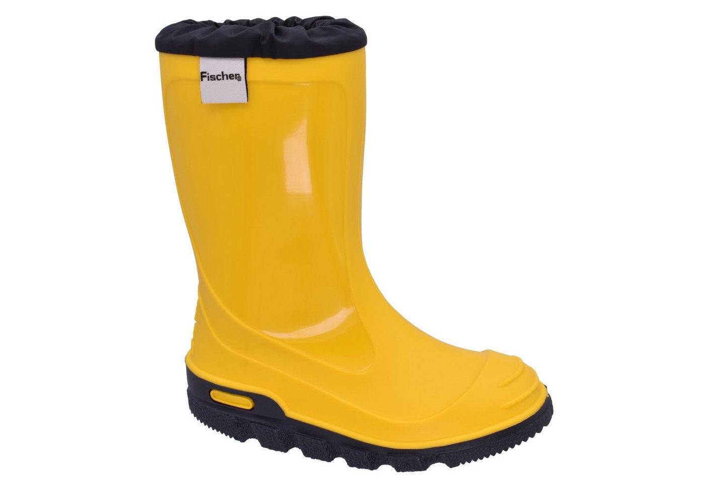 Fischer-Markenschuh Fille Gummistiefel aus PVC, wasserdicht, ungefüttert von Fischer-Markenschuh