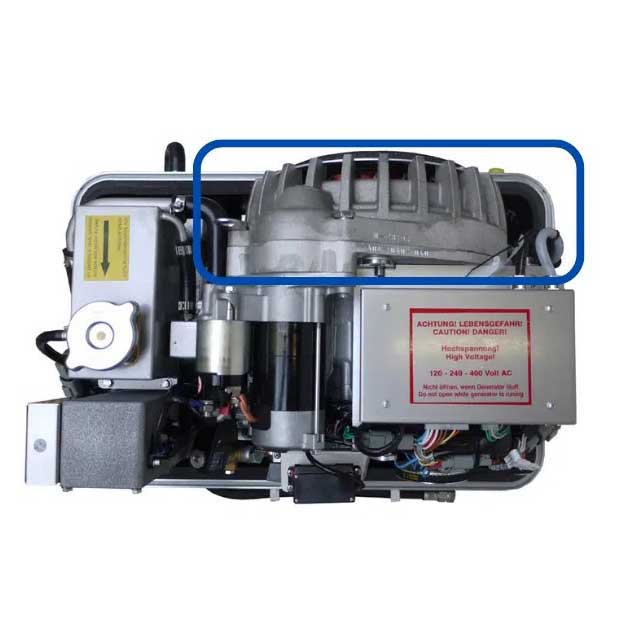 Fischer Panda P5000i Pms Complete Alternator 270v Silber von Fischer Panda