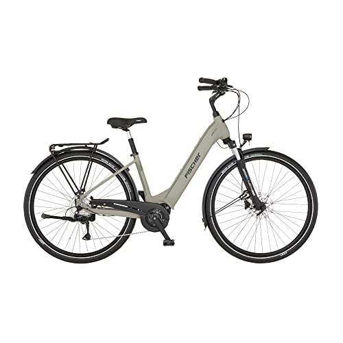 FISCHER E-Bike City CITA 3.3i, Elektrofahrrad für Damen und Herren, RH 50 cm, Mittelmotor 65 Nm, 36 V Akku von Fischer