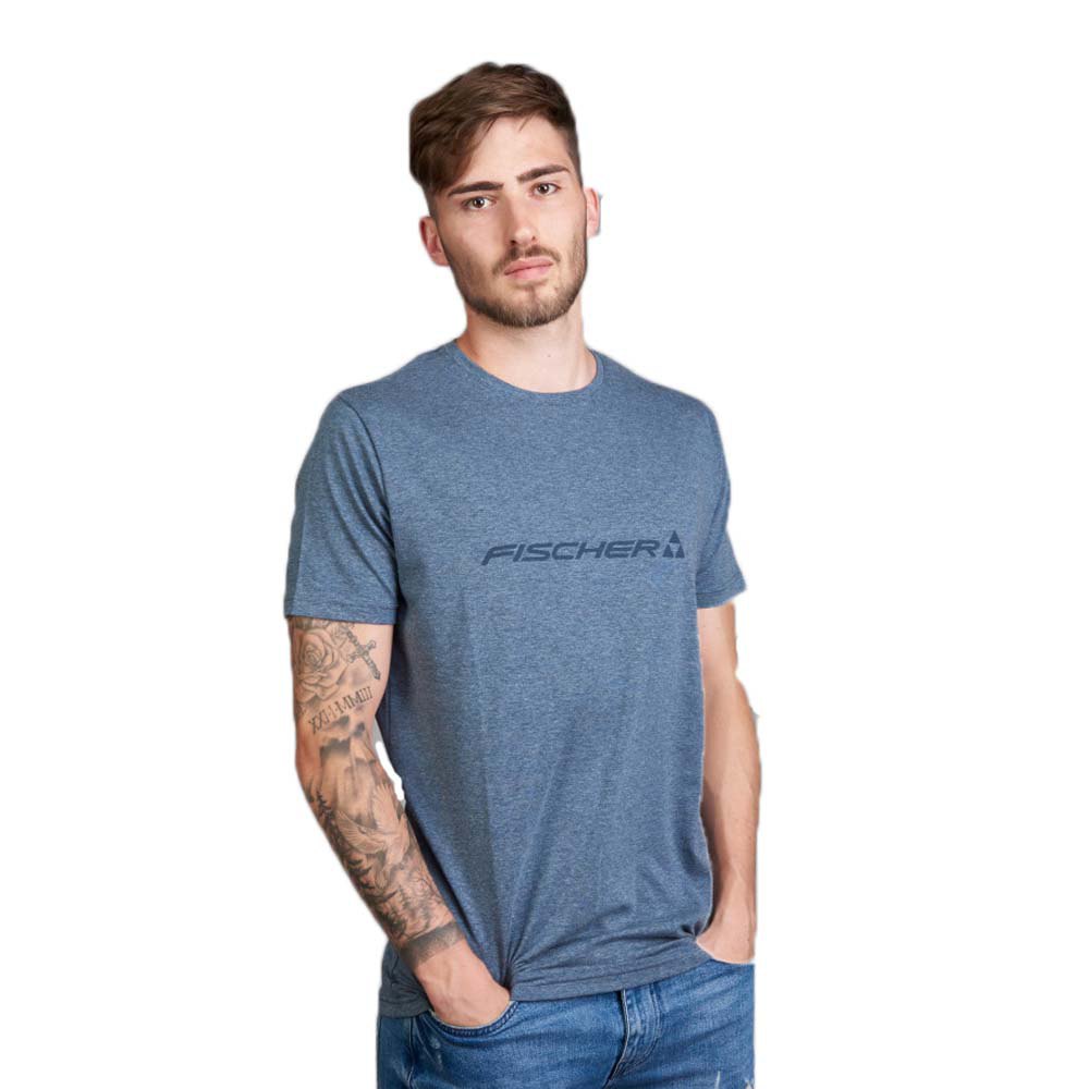Fischer Big Logo Short Sleeve T-shirt  XS Mann von Fischer