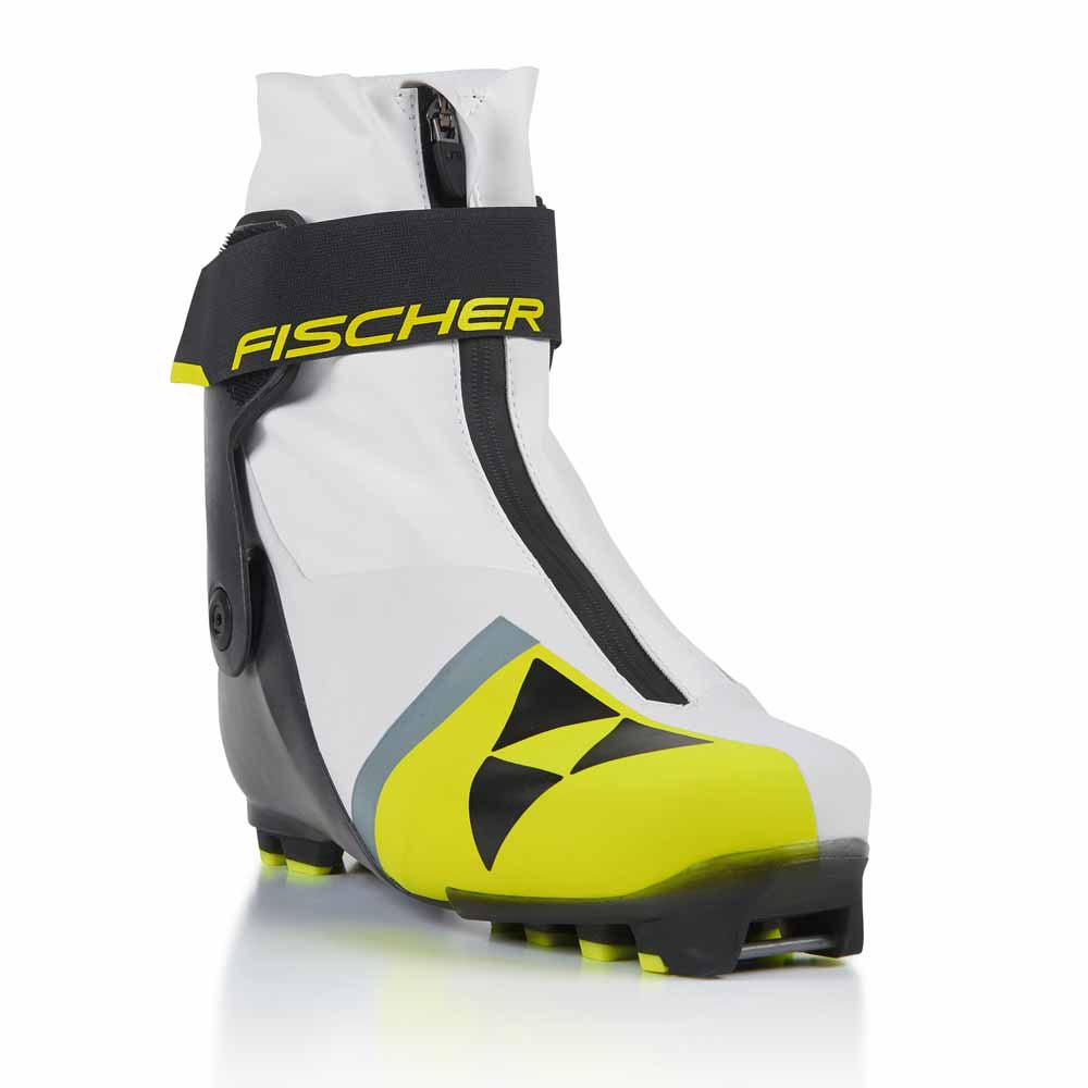 Fischer Carbonlite Skate Nordic Ski Boots Gelb 24.25 von Fischer