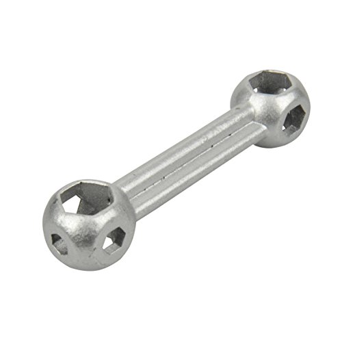 FISCHER 85510 Knochenschlüssel, Silber, One Size von Fischer