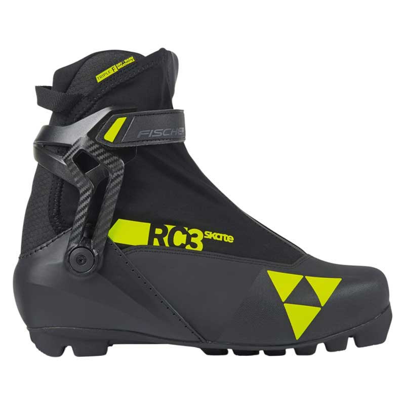 Fischer Rc3 Skate Nordic Ski Boots Schwarz EU 43 von Fischer