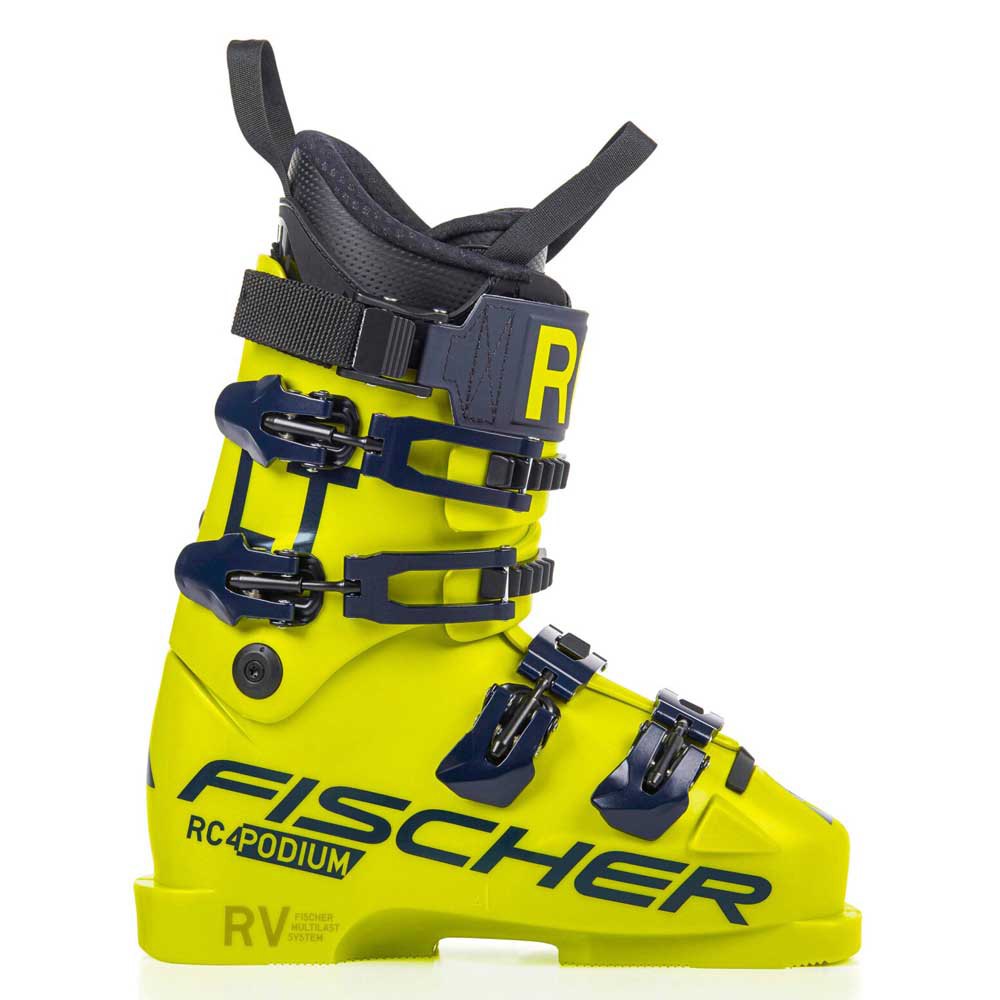 Fischer Rc4 Podium Lt 110 Alpine Ski Boots Gelb 26.5 von Fischer