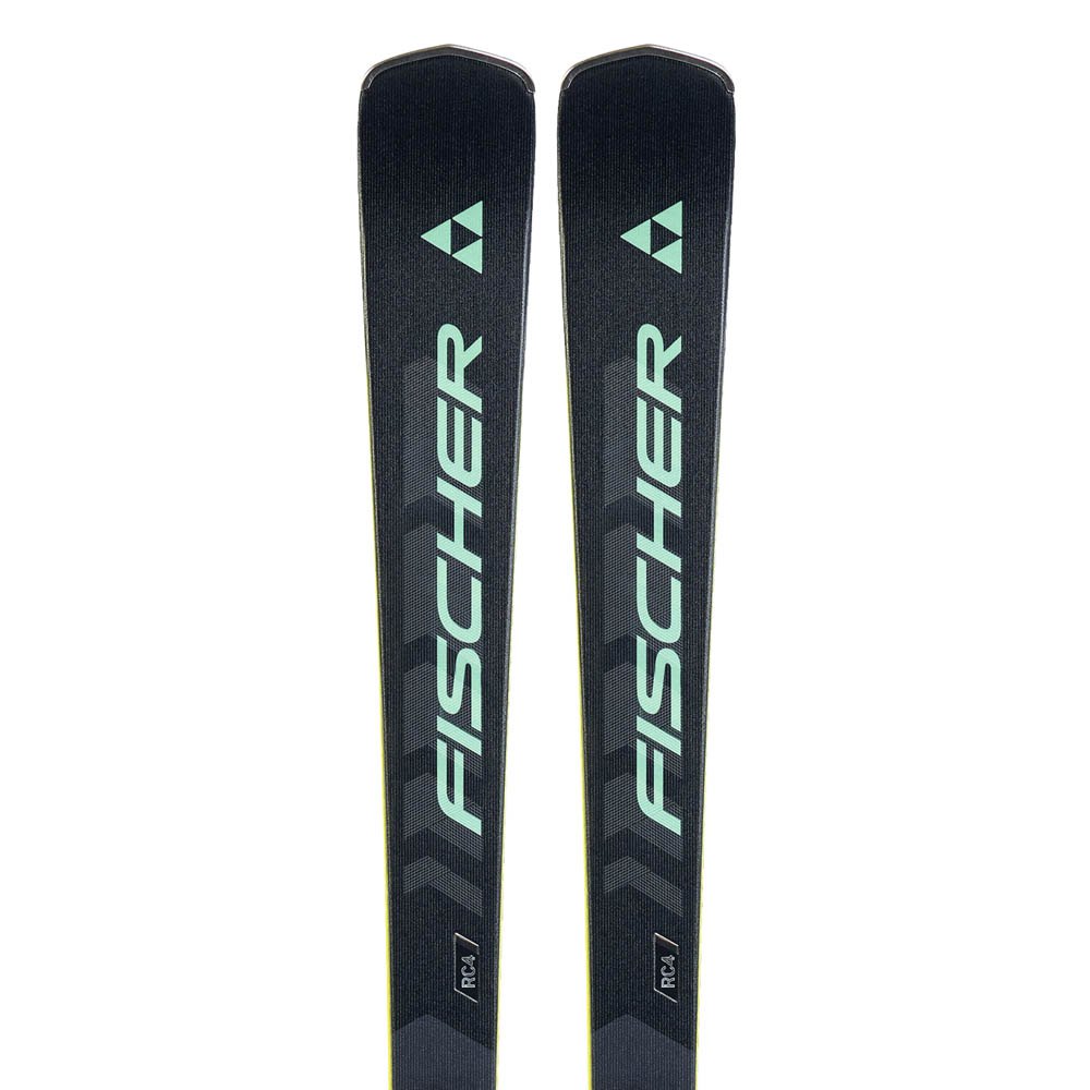 Fischer Rc4 Power Ar+rs 10 Pr Alpine Skis Schwarz 165 von Fischer