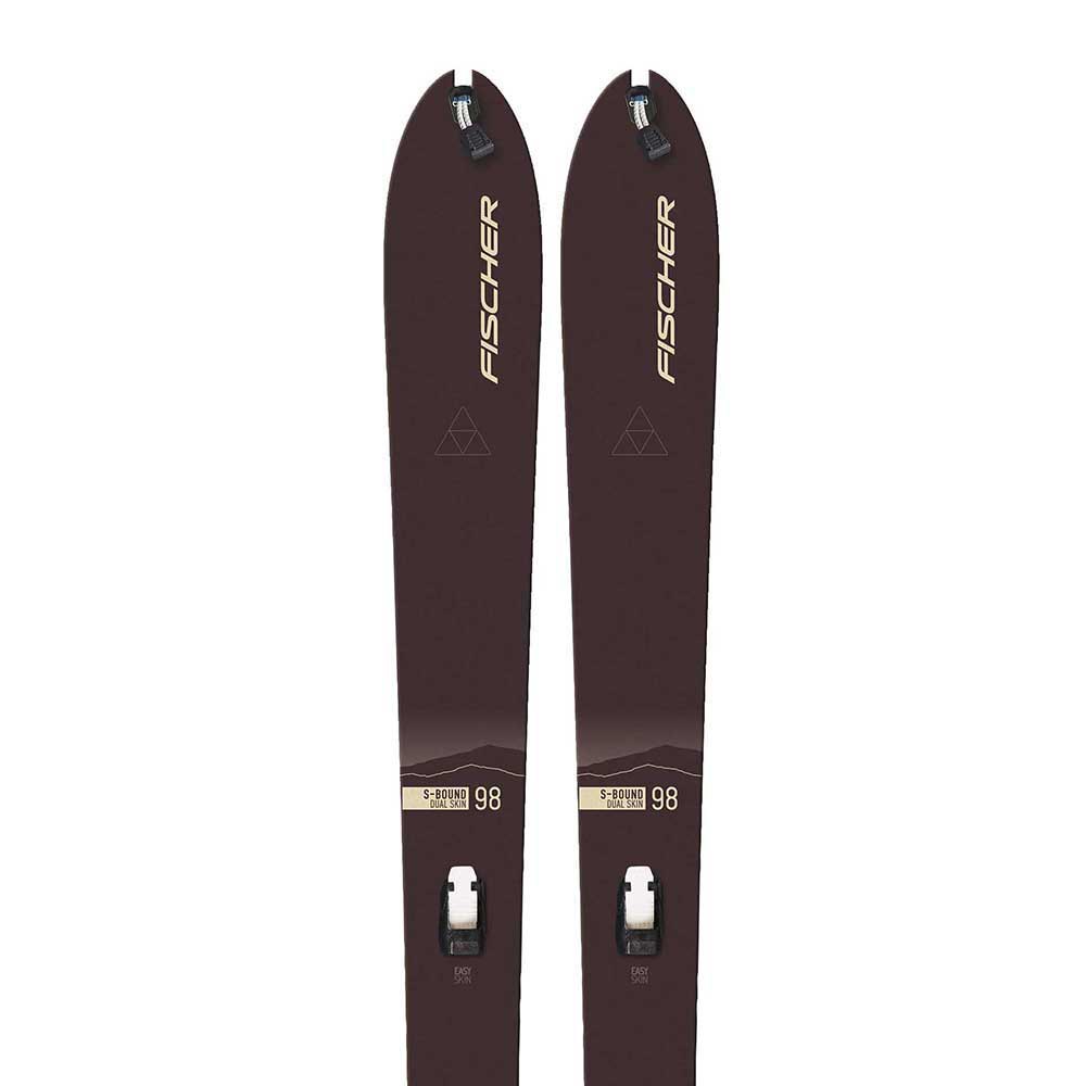 Fischer S-bound 98 Crown/dual Skin Xtralite Nordic Skis Braun 159 von Fischer