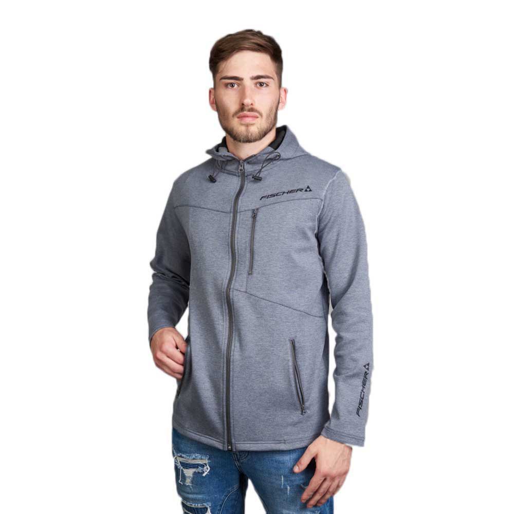 Fischer Schladming Full Zip Sweatshirt Grau L Mann von Fischer