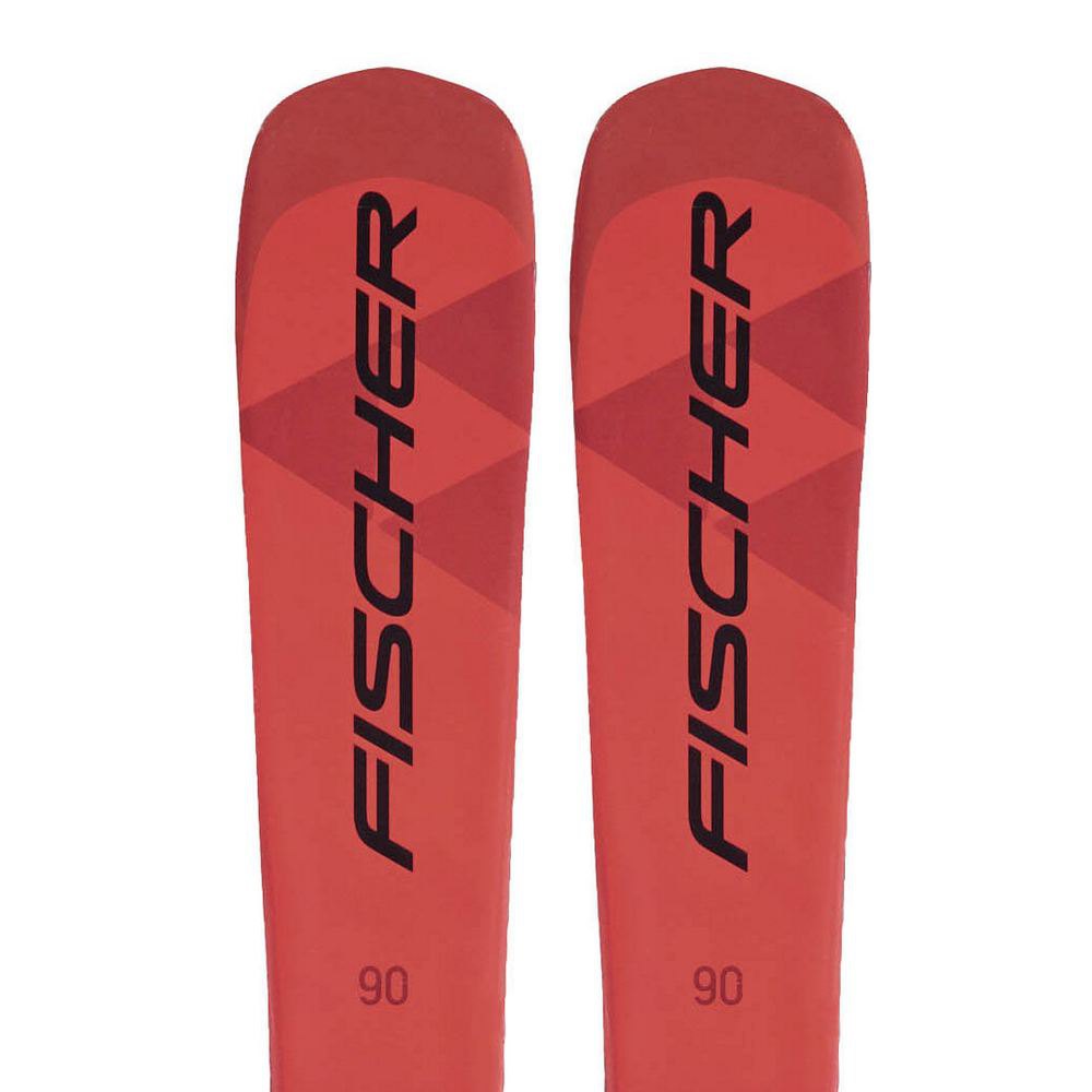 Fischer The Curv Jr Jrs+fj4 Ca Jrs Alpine Skis Rot 70 von Fischer