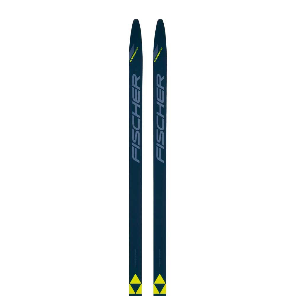 Fischer Twin Skin Power Medium Ef Mounted Nordic Skis Blau 199 von Fischer