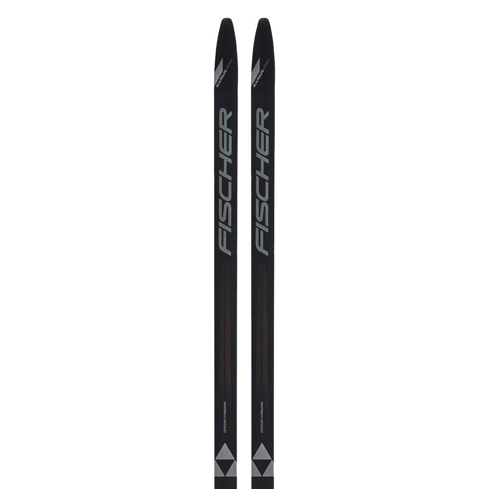 Fischer Ultralite Crown Ef Mounted Nordic Skis Schwarz 199 von Fischer