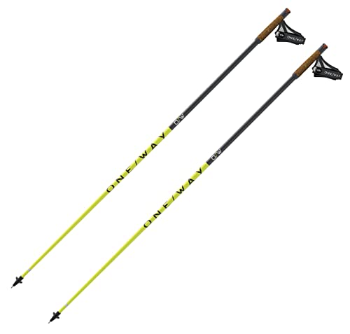 Nordic Walking Stöcke OneWay Team 2 Mag 110cm Carbon Wanderstöcke Trekking von Fischer