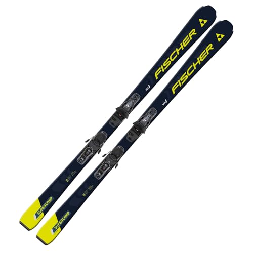 Ski Alpinski Carvingski On-Piste-Rocker - Fischer RC4 Supercomp SLR - 150cm - inkl. Bindung RS10 SLR Z3-10 - All Mountain Ski - geeignet für Einsteiger bis Fortgeschrittene von Fischer