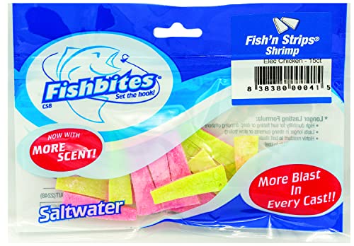 FishBites Fish'n Strips – Garnelen (elektrisches Huhn) von Fish Bites