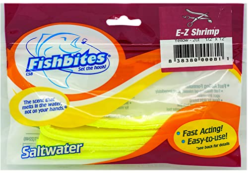 Fishbites E-Z Shrimp - Schnell wirkend (Gelb) von Fish Bites