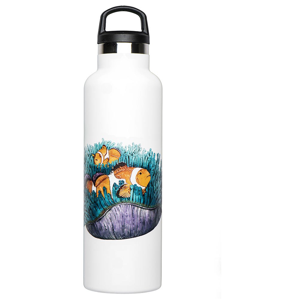 Fish Tank Clownfish Bottle 600ml Weiß von Fish Tank