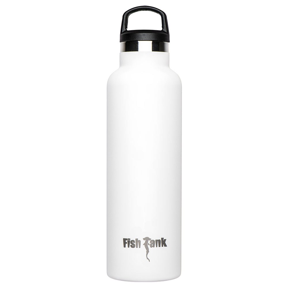 Fish Tank Logo Bottle 600ml Weiß von Fish Tank