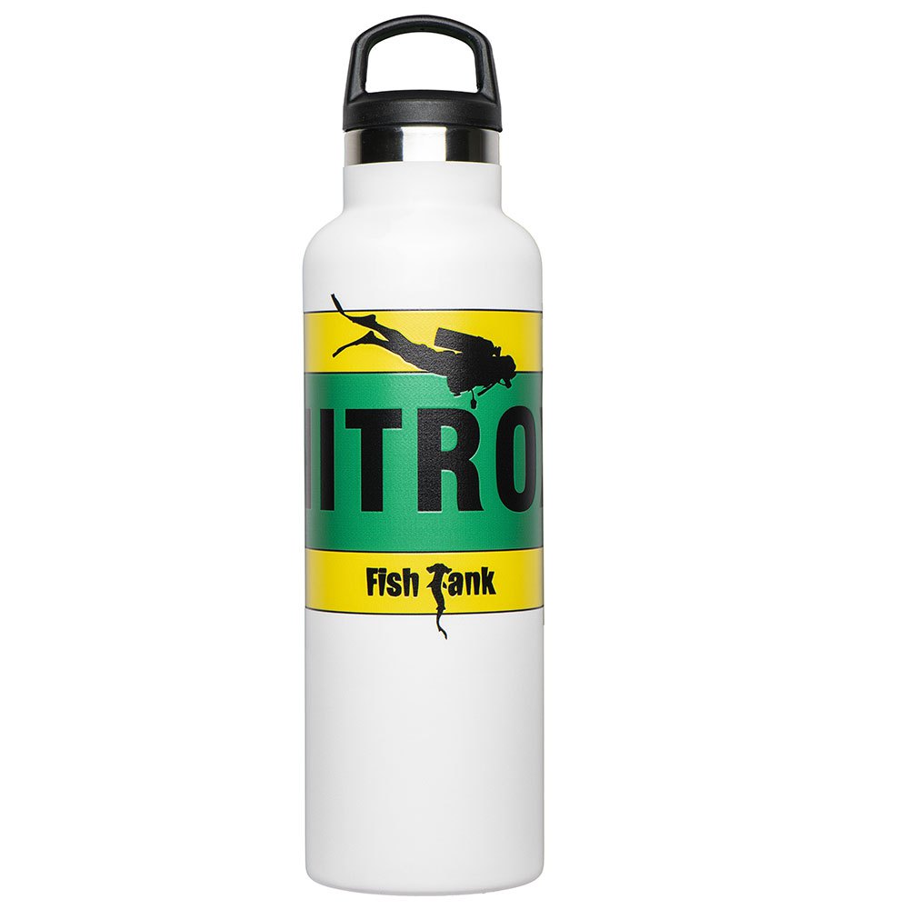 Fish Tank Nitrox Bottle 600ml Weiß von Fish Tank