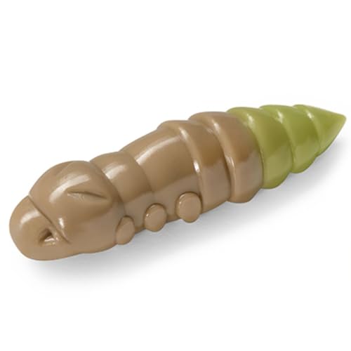 Fishup Pupa Cheese 1,2' 3,2cm - 10 Gummiköder, Fishup Farben:Coffee Milk/Light Olive von FishUp