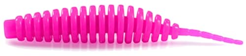 Fishup Tanta 1,5' 4,2cm - 10 Gummiwürmer, Fishup Farben:Hot Pink von FishUp