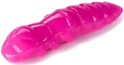 Fishup Pupa Cheese 1,2' 3,2cm - 10 Gummiköder, Fishup Farben:Hot Pink von FishUp