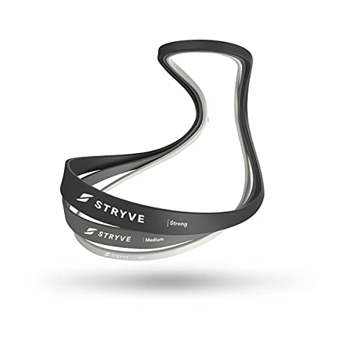 STRYVE Power Bands 3er Set – Premium Widerstandsbänder für mehr Stabilität im Krafttraining – Vielseitig für Gym, Home Gym & unterwegs, stilvolles Design, inkl. Trainingsübungen, Damen & Herren von STRYVE