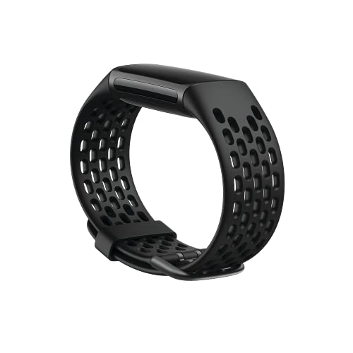 Fitbit Charge 5,Sport Band,Black,Small von Fitbit