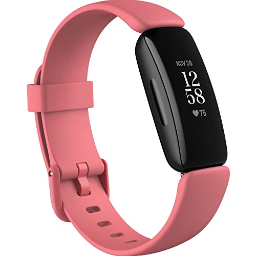 Fitbit Inspire 2 Gesundheits- & Fitness-Tracker mit einer 1-Jahres-Testversion Fitbit Premium, kontinuierlicher Herzfrequenzmessung & bis zu 10 Tagen Akkulaufzeit, Wüstenrot von Fitbit