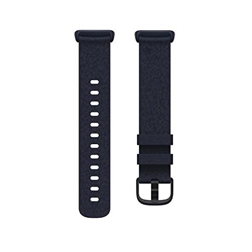 Fitbit Unisex-Adult Charge 5,Vegan Leather Band,Indigo,Large Activity Tracker Accessory von Fitbit