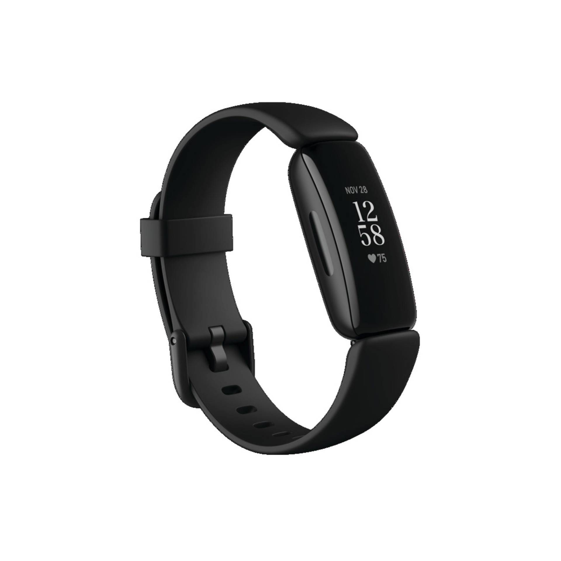 Fitnessarmband Activity Tracker Inspire 2 Herzfrequenzmessung am Handgelenk schwarz von Fitbit